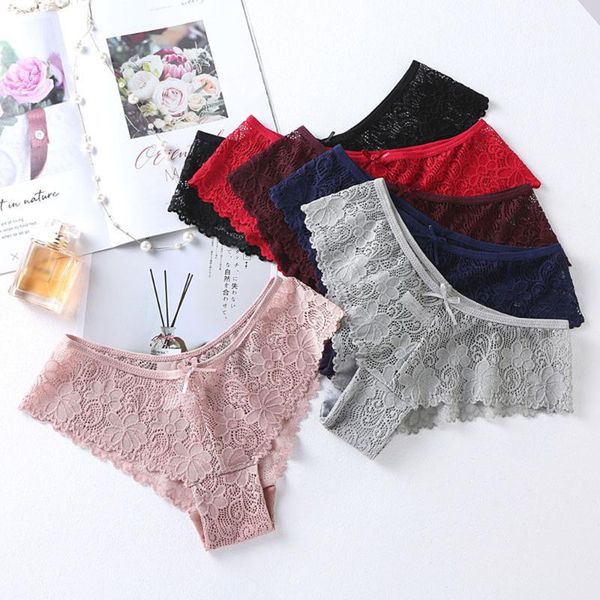 women's panties ladies underwear lace women transparent low waist seamless underpants bow-knot breathable briefs female, Black;pink
women's panties ladies underwear lace women transparent low waist seamless underpants bow-knot breathable briefs female, Black;pink