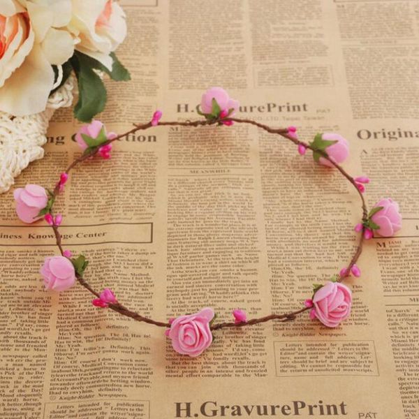 5pcs/lot 19-20cm rose wreath bohemia handmade flower crown wedding wreath bridal headdress artwork ornaments kids party floral
5pcs/lot 19-20cm rose wreath bohemia handmade flower crown wedding wreath bridal headdress artwork ornaments kids party floral