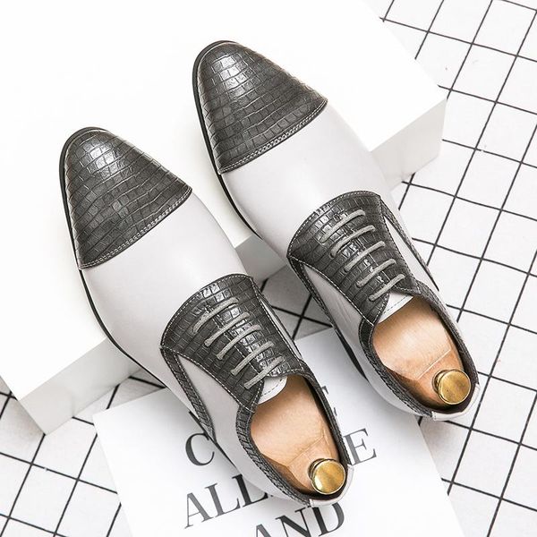 leather shoes oxford pu leather men dress shoes plus size 38-48 men white gray brogue flats loafers, Black
leather shoes oxford pu leather men dress shoes plus size 38-48 men white gray brogue flats loafers, Black