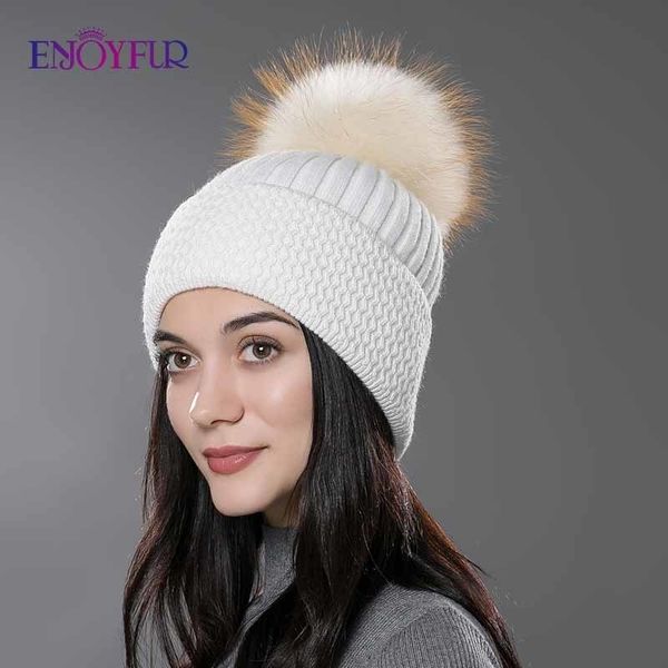enjoyfur women fur hat winter fur pompom hat natural fur beanies knitted wool cotton hat new fashion gorro cap y200102, Blue;gray
enjoyfur women fur hat winter fur pompom hat natural fur beanies knitted wool cotton hat new fashion gorro cap y200102, Blue;gray