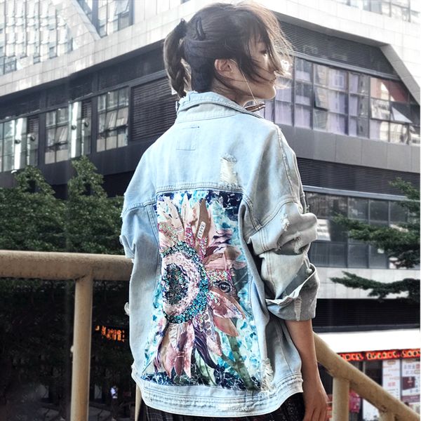 streetwear women jacket printed beads dening denim clothes long sleeve long-sleeve women's coat 668w, Black;brown
streetwear women jacket printed beads dening denim clothes long sleeve long-sleeve women's coat 668w, Black;brown