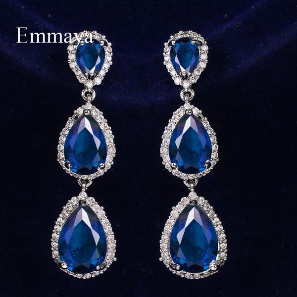 emmaya new long earring three section design for women&girls party dress-up with four color cubic zircon charming jewelry, Golden;silver
emmaya new long earring three section design for women&girls party dress-up with four color cubic zircon charming jewelry, Golden;silver