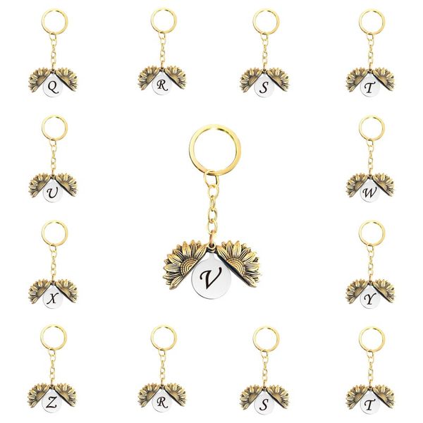 26 english letters key rings sunflower alloy keychain alphabet charm keyring fashion car key holder jewelry gift kimter-c378fz
26 english letters key rings sunflower alloy keychain alphabet charm keyring fashion car key holder jewelry gift kimter-c378fz