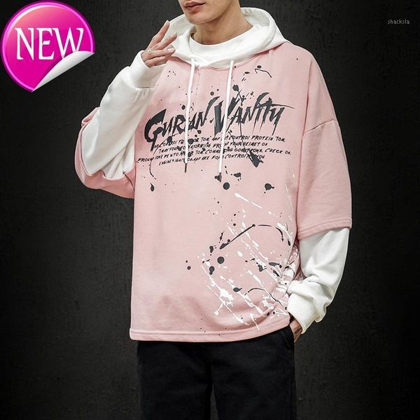 spring patchwork autumn 2020 hoodies sweatshirt mens hip hop punk pullover streetwear casual fashion clothes plus size 5xl 6xl1, Black
spring patchwork autumn 2020 hoodies sweatshirt mens hip hop punk pullover streetwear casual fashion clothes plus size 5xl 6xl1, Black
