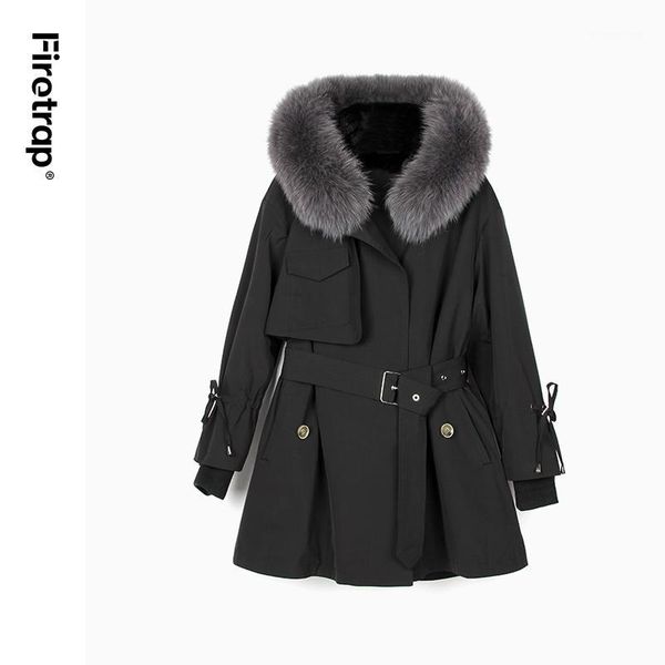 women's fur & faux arrival real parka winter clothes women with collar coats and jackets liner rex1, Black
women's fur & faux arrival real parka winter clothes women with collar coats and jackets liner rex1, Black