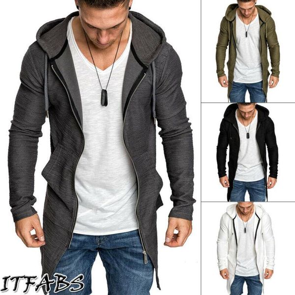 men's jackets men autumn slim fit hooded devotail coat jacket loose casual solid zipper outwear sweater warm outfits, Black;brown
men's jackets men autumn slim fit hooded devotail coat jacket loose casual solid zipper outwear sweater warm outfits, Black;brown