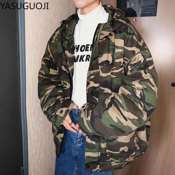 yasuguoji winter jacket men parkas coat male jacket men thick outwear nylon camouflage hooded down print zipper, Black
yasuguoji winter jacket men parkas coat male jacket men thick outwear nylon camouflage hooded down print zipper, Black