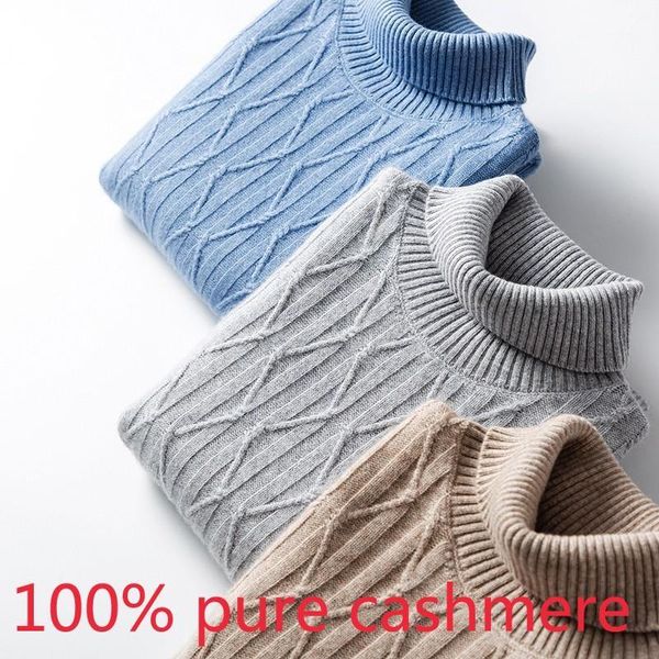 new 100% pure cashmere sweater men autumn winter double thickened ply knitted loose turtleneck collar size -3xl1, White;black
new 100% pure cashmere sweater men autumn winter double thickened ply knitted loose turtleneck collar size -3xl1, White;black