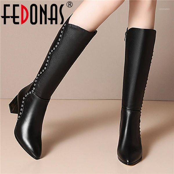 fedonas elegant rhinestone shoes woman genuine leather knee high boots with heels 2020 autumn winter wedding slim long shoes1, Black
fedonas elegant rhinestone shoes woman genuine leather knee high boots with heels 2020 autumn winter wedding slim long shoes1, Black