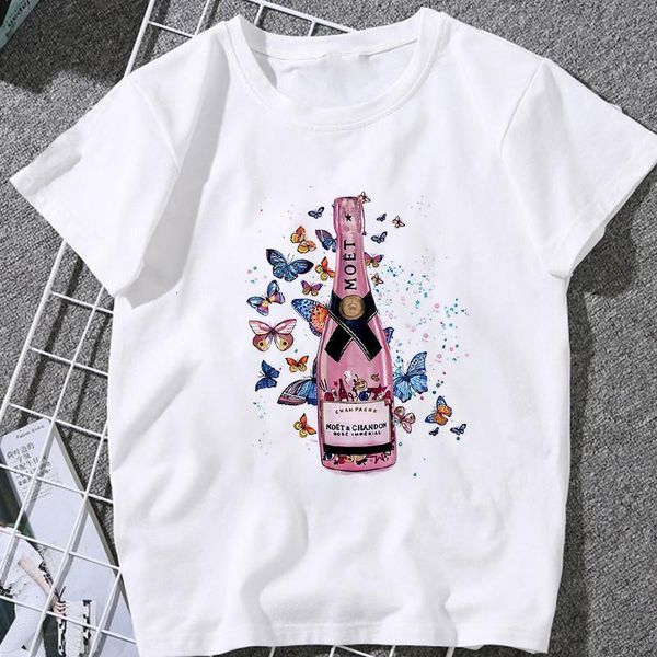 new summer women's t-shirts harajuku leisure streetwear female tshirt fashion hipster o-neck t shirt champagne print tee clothes, White
new summer women's t-shirts harajuku leisure streetwear female tshirt fashion hipster o-neck t shirt champagne print tee clothes, White