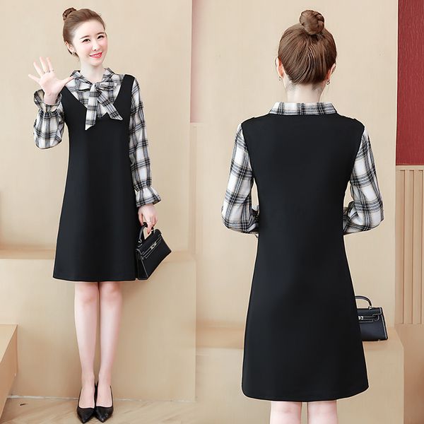 womens plus size blouses dressed chess shredded autumn long sleeve thin dress casual clothes yijq, Black;gray
womens plus size blouses dressed chess shredded autumn long sleeve thin dress casual clothes yijq, Black;gray