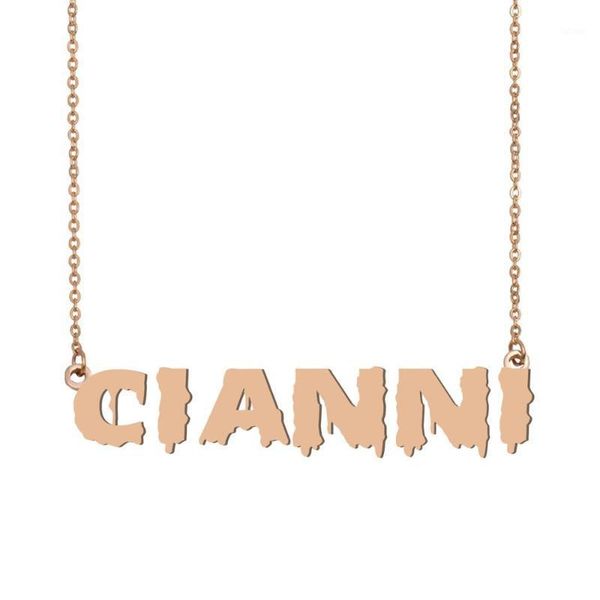 cianni name necklace , cool bloody art name necklace for halloween and santa's day jewelry gift for kids boys girls1, Silver
cianni name necklace , cool bloody art name necklace for halloween and santa's day jewelry gift for kids boys girls1, Silver
