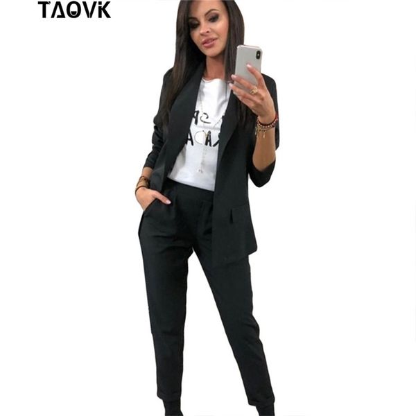taovk work pant suits ol 2 piece sets turn-down collar blazer jacket & trouser suit for women feminino spring autumn workwear y200110, White
taovk work pant suits ol 2 piece sets turn-down collar blazer jacket & trouser suit for women feminino spring autumn workwear y200110, White