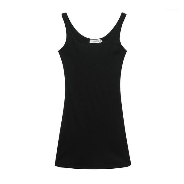 c2408 2019 new summer women fashion simple sleeveless slim package buttocks dress wholesale1, Black;gray
c2408 2019 new summer women fashion simple sleeveless slim package buttocks dress wholesale1, Black;gray