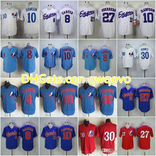 8 gary carter montreal expos 10 andre dawson 27 vladimir guerrero 30 tim raines vintage baseball jersey all stitched s-xxxl, Blue;black
8 gary carter montreal expos 10 andre dawson 27 vladimir guerrero 30 tim raines vintage baseball jersey all stitched s-xxxl, Blue;black