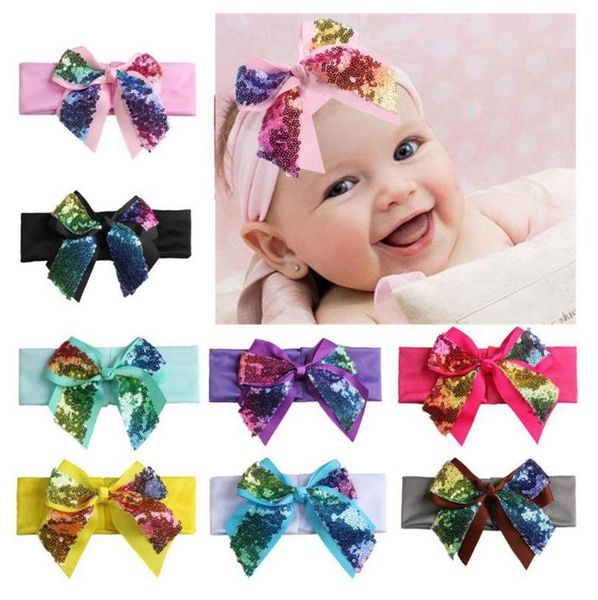 sequin bowknot baby headband elastic newborn hairband bow girls turbans infant headwear fashion kids hair accessories 9 colors, Slivery;white
sequin bowknot baby headband elastic newborn hairband bow girls turbans infant headwear fashion kids hair accessories 9 colors, Slivery;white