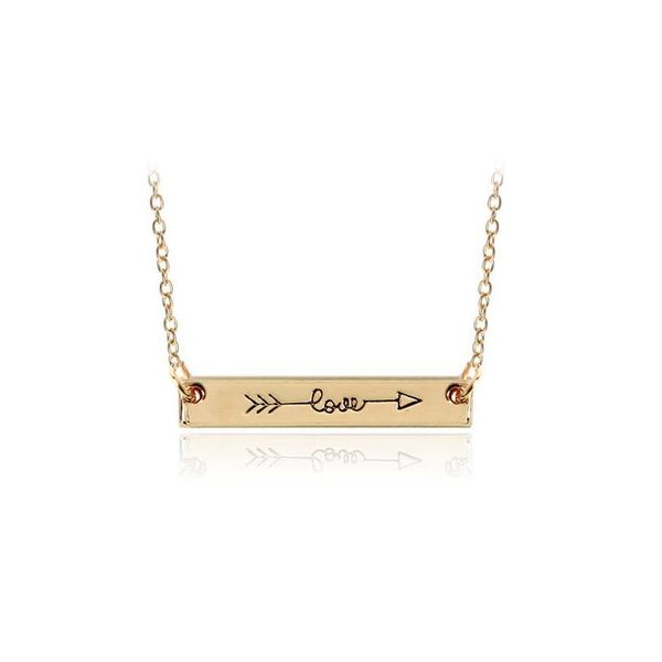 3 colors fashion necklace jewelry "love" letter minimalist gold & rose gold color bar necklace simply horizontal lo sqcoia homes20, Silver
3 colors fashion necklace jewelry "love" letter minimalist gold & rose gold color bar necklace simply horizontal lo sqcoia homes20, Silver
