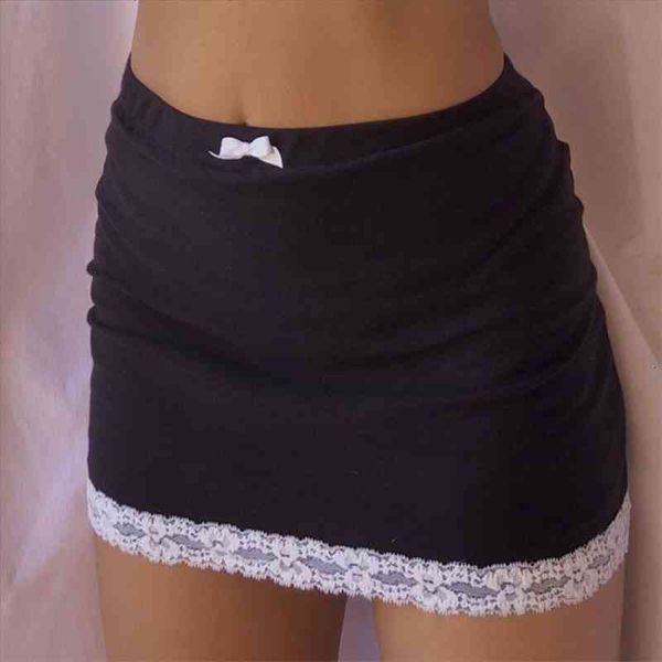 summer vintage sweet bow lace trim aesthetics high waist black skirts y2k mini bodycon short skirt 90s clubwear
summer vintage sweet bow lace trim aesthetics high waist black skirts y2k mini bodycon short skirt 90s clubwear