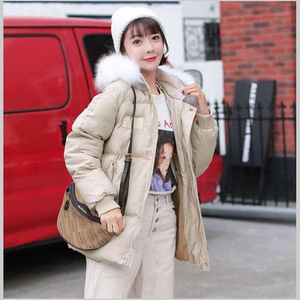 tide section women's bread clothing students winter coat cotton jacket thick warm down parka, Black
tide section women's bread clothing students winter coat cotton jacket thick warm down parka, Black