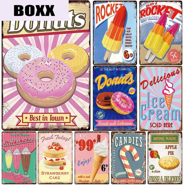 donuts plaque metal vintage ice cream metal sign rocket ice lolly tin sign decoration metal poster home bar pub vintage posters
donuts plaque metal vintage ice cream metal sign rocket ice lolly tin sign decoration metal poster home bar pub vintage posters