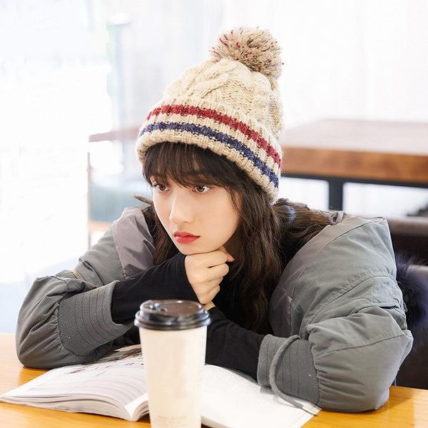 cap winter woolen hat women's warm hat cute plush knitted shower cap hats for women hair bonnet satin bonnet
cap winter woolen hat women's warm hat cute plush knitted shower cap hats for women hair bonnet satin bonnet