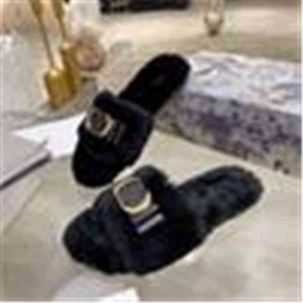 women designer wool slippers solid embroidery trendy flip flop winter genuine leather non-slip wear resistant bottom sheep dupe plush, Black
women designer wool slippers solid embroidery trendy flip flop winter genuine leather non-slip wear resistant bottom sheep dupe plush, Black