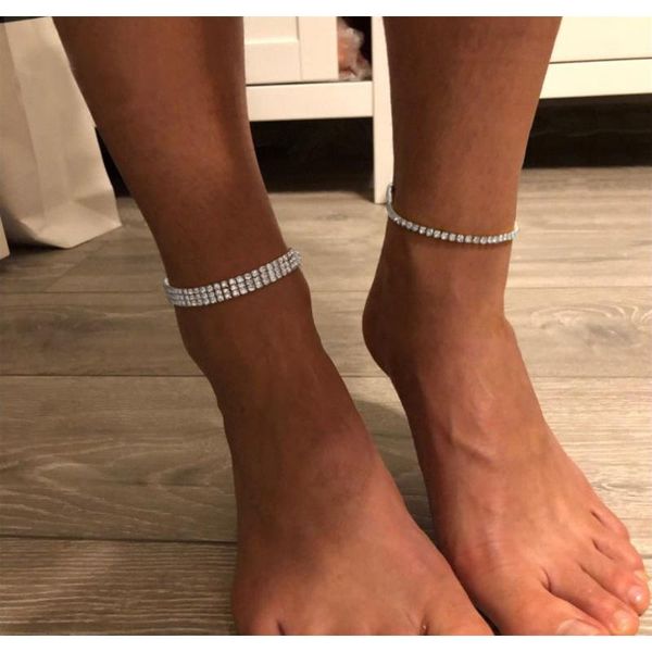 women clear shining crystal rhinestone gold silver color anklet chain ankle bracelets foot wedding jewelry f bbyywb, Red;blue
women clear shining crystal rhinestone gold silver color anklet chain ankle bracelets foot wedding jewelry f bbyywb, Red;blue