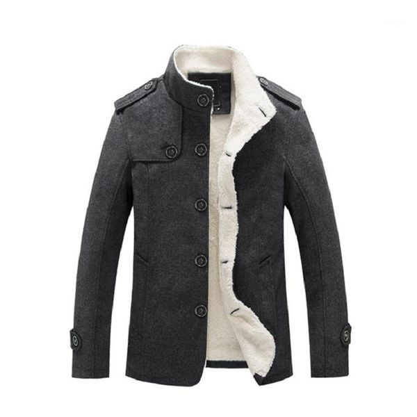 2019 winter men's jacket coat fleece lined thick warm woolen coats autumn overcoat male wool blend jackets man brand clothing1, Black;brown
2019 winter men's jacket coat fleece lined thick warm woolen coats autumn overcoat male wool blend jackets man brand clothing1, Black;brown