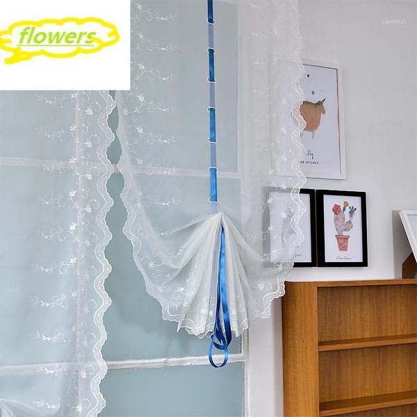 pure white embroidered flower tulle curtains for kitchen bedroom living room window curtain modern home decor1 
pure white embroidered flower tulle curtains for kitchen bedroom living room window curtain modern home decor1