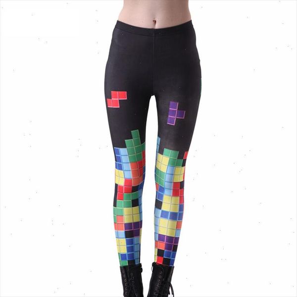new arrival wholesale women leggings for women colorful tetris digital printing elasticity sale pants drop shipping, Black
new arrival wholesale women leggings for women colorful tetris digital printing elasticity sale pants drop shipping, Black