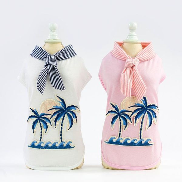 dog apparel fashion lovely coconut tree embroidery vest cat cotton tie t-shirt clothes pet supplies1
dog apparel fashion lovely coconut tree embroidery vest cat cotton tie t-shirt clothes pet supplies1