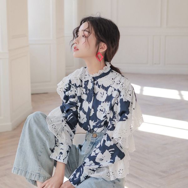 2021 new fashion summer female impression shirts with thin bottom sleeves sleeve shirt hook flower casual blouse a49r, White
2021 new fashion summer female impression shirts with thin bottom sleeves sleeve shirt hook flower casual blouse a49r, White