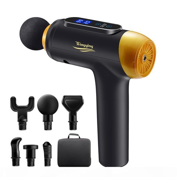 massage gun fascia gun muscle relax massage electric massager fitness equipment noise reduction design for male female
massage gun fascia gun muscle relax massage electric massager fitness equipment noise reduction design for male female