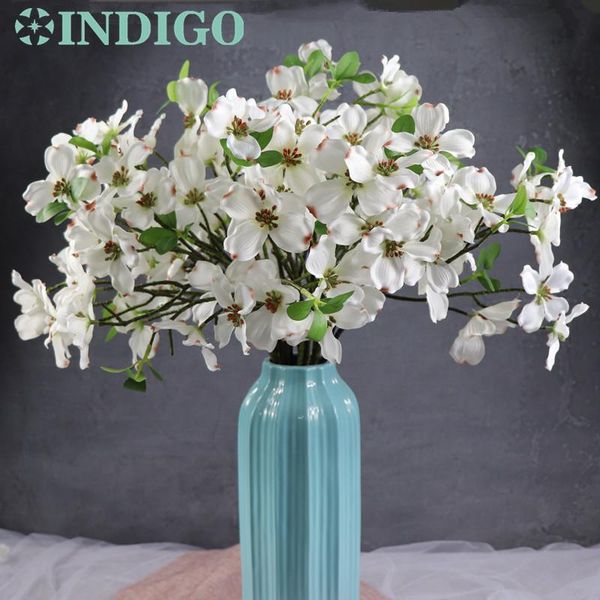 - wholesale 100pcs dogwood flower (12pc flowers/stem) beautiful wedding floral party table el decoration display decorative flowers & wreath
- wholesale 100pcs dogwood flower (12pc flowers/stem) beautiful wedding floral party table el decoration display decorative flowers & wreath