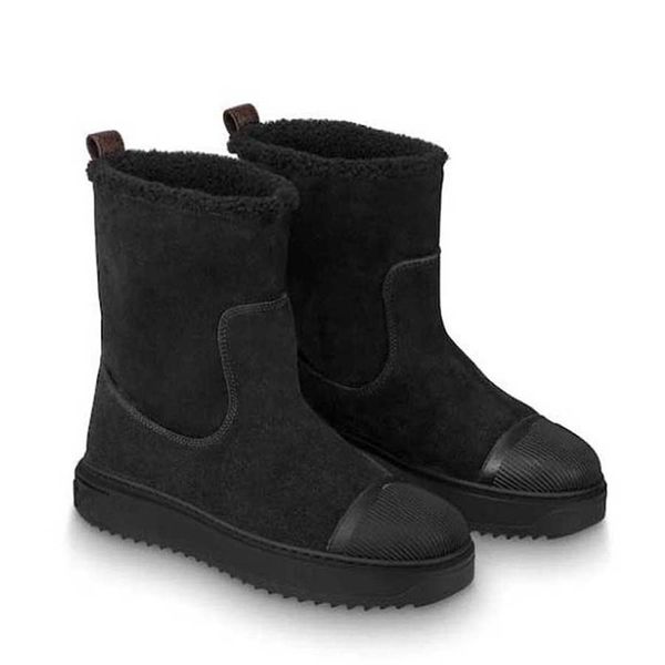 2021 sell well fashion leather ankle boots snow boots woman fur shoes platform shoes cowhide motorcycle boots 02, Black
2021 sell well fashion leather ankle boots snow boots woman fur shoes platform shoes cowhide motorcycle boots 02, Black