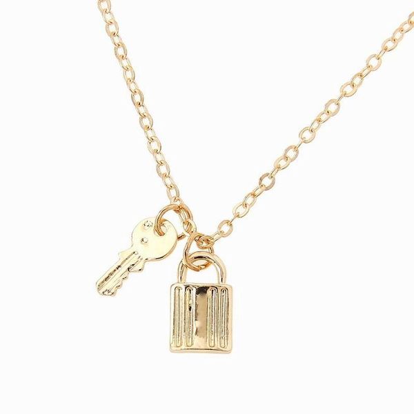 chokers fashion vintage necklaces pendant for women geometric charm necklace key lock chain shaped collarbone jewlery, Golden;silver
chokers fashion vintage necklaces pendant for women geometric charm necklace key lock chain shaped collarbone jewlery, Golden;silver