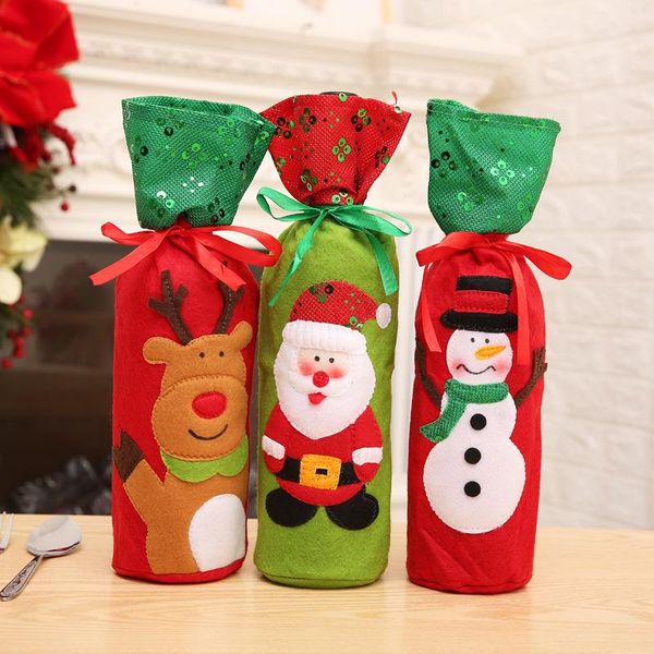 christmas decorations xmas wine bottle cover dinner party table decors santa claus snowman gifts supplies for home
christmas decorations xmas wine bottle cover dinner party table decors santa claus snowman gifts supplies for home