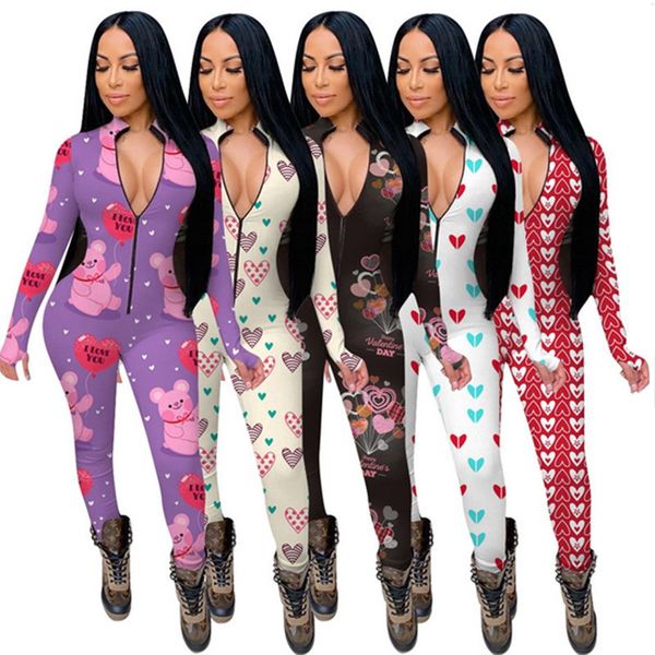 women jumpsuits rompers long sleeves v-neck designer nightwear playsuit bodysuit valentine's day skinny pajama onesies plus size e12231, White
women jumpsuits rompers long sleeves v-neck designer nightwear playsuit bodysuit valentine's day skinny pajama onesies plus size e12231, White