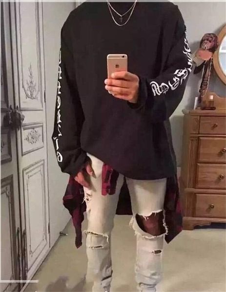 the same personality giant-sleeve pullover sweater street punk ultra-long-sleeved loose large-size mid-length t-shirt for men and women, Black
the same personality giant-sleeve pullover sweater street punk ultra-long-sleeved loose large-size mid-length t-shirt for men and women, Black