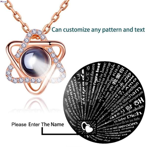 pendant necklaces star of david necklace for women s925 silver 100 languages i love you custom text pattern female jewelry gift
pendant necklaces star of david necklace for women s925 silver 100 languages i love you custom text pattern female jewelry gift