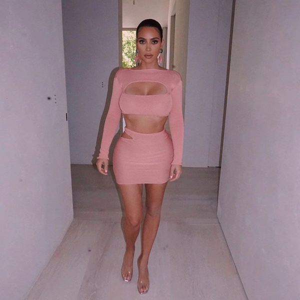 women's 2021 summer new two piece hollow out skirt tight long sleeve swimsuit bandage bathing suits pad
women's 2021 summer new two piece hollow out skirt tight long sleeve swimsuit bandage bathing suits pad