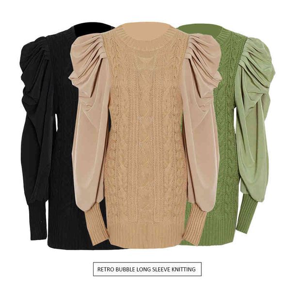 women's sweaters autumn and winter female designer sweater fashion knitting high-quality clothing luxury women's twist bag butt fa, White;black
women's sweaters autumn and winter female designer sweater fashion knitting high-quality clothing luxury women's twist bag butt fa, White;black