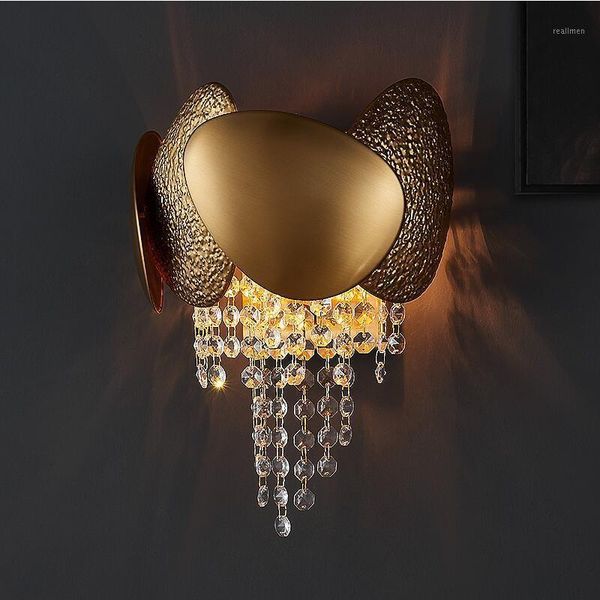 golden led modern crystal wall lamp american living room decoration lamp warm bedroom restaurant bedside wall1
golden led modern crystal wall lamp american living room decoration lamp warm bedroom restaurant bedside wall1