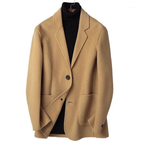double-side woolen coat autumn winter jacket men 100% wool coat windbreaker short mens jackets and coats abrigo hombre my18851, Black
double-side woolen coat autumn winter jacket men 100% wool coat windbreaker short mens jackets and coats abrigo hombre my18851, Black