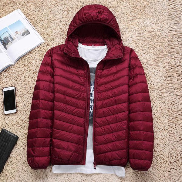 lightweight down jaet hooded short slim casual coat large men's light ultra thin fashion, Black
lightweight down jaet hooded short slim casual coat large men's light ultra thin fashion, Black