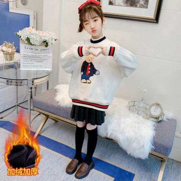 2020 sweater pullover autumn drs sle new girls' winter children's knitting base thickened i2y4 xgy2, Blue
2020 sweater pullover autumn drs sle new girls' winter children's knitting base thickened i2y4 xgy2, Blue