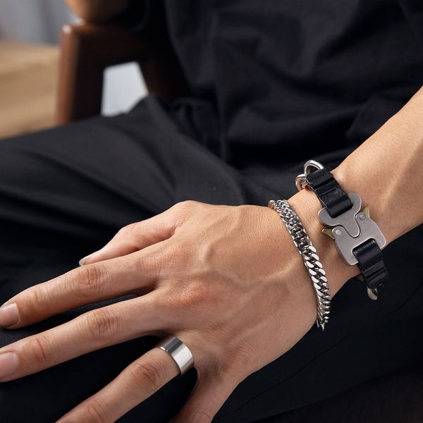 men's silver snake chain bracelet fashion mens stainless steel bracelets punk rock hip hop jewelry 20cm long link chain men gifts for m, Black
men's silver snake chain bracelet fashion mens stainless steel bracelets punk rock hip hop jewelry 20cm long link chain men gifts for m, Black