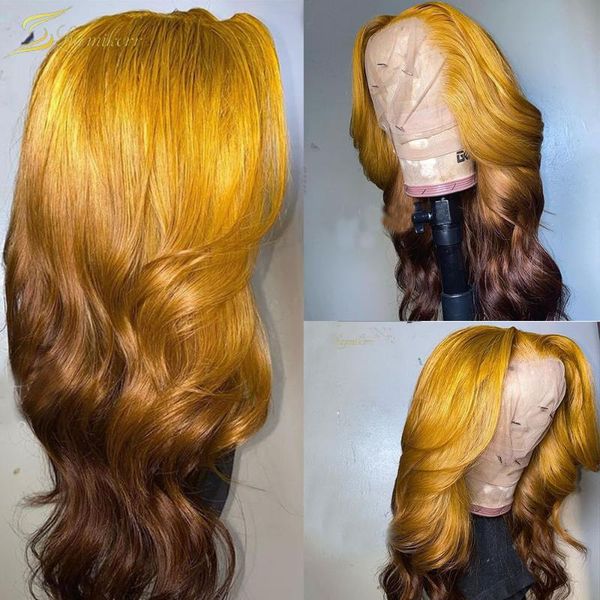 lace wigs ombre yellow honey blonde colored human hair preplucked body wave hd transparent remy closure wig for black women brazilian, Black;brown
lace wigs ombre yellow honey blonde colored human hair preplucked body wave hd transparent remy closure wig for black women brazilian, Black;brown