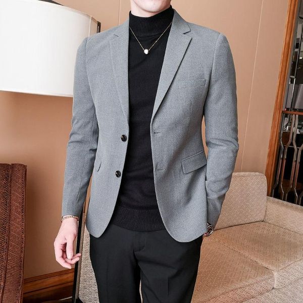 2021 new spring autumn men blazers slim fit casual jacket male sold color one button office style business smart casual suit s98, White;black
2021 new spring autumn men blazers slim fit casual jacket male sold color one button office style business smart casual suit s98, White;black