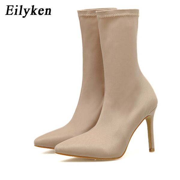 eilyken fashion socks women boots stretch cloth ankle boots pointed toe women booties women shoes 2020 new spring autumn y200723, Black
eilyken fashion socks women boots stretch cloth ankle boots pointed toe women booties women shoes 2020 new spring autumn y200723, Black